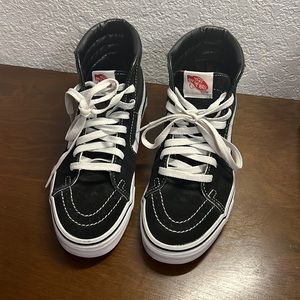 Vans off the Wall Sk8-HI Black Size 8